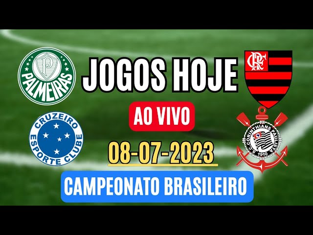 Jogo de hoje pelo Campeonato Brasileiro - 08 de julho 2023