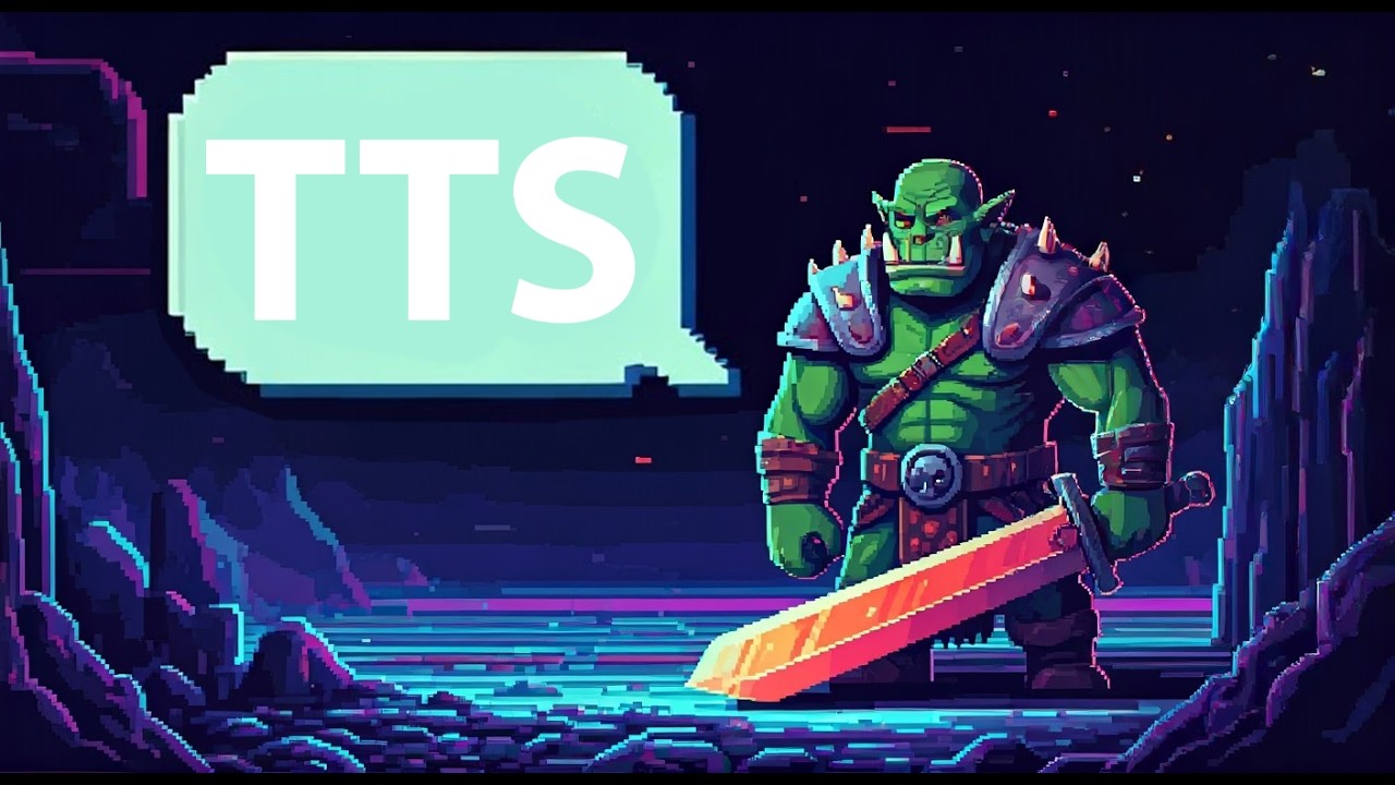 Incredible Text to speech AI for Game Development!