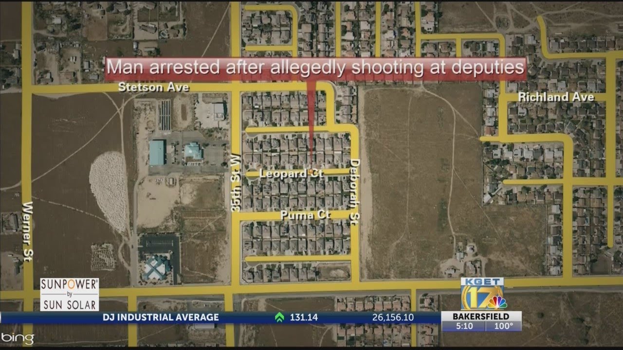 Man arrested after shooting at several deputies in Rosamond