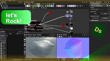 Adobe Substance Designer - Create Simple Rocks and Pebbles