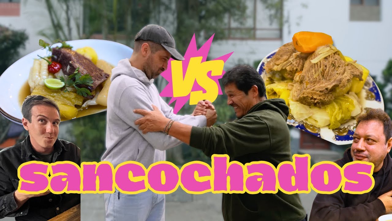Sancochado extremo, la batalla : solo uno gana 🥩🔥 Luciano vs Tejadita