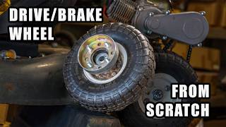 Method 2: How to make a gokart drive/brake wheel at home