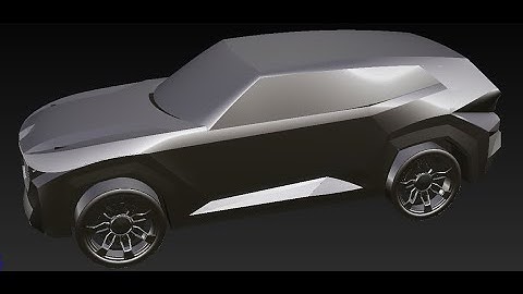 BMW XM - Car Modeling  - Autodesk Alias Autostudio - Part 6