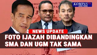 Kubu Roy Suryo Cs Bandingkan Foto Ijazah SMA Dan UGM Jokowi Saat Gelar Perkara Khusus