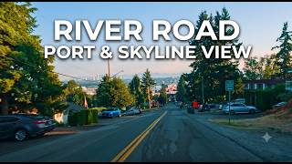 Beautiful Golden Hour Drive Through North Delta | 4K 60fps Natural Road Sounds