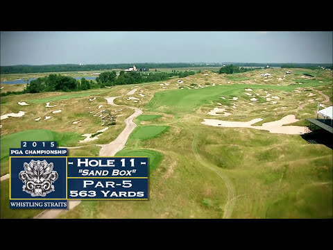 Whistling Straits: 11th Hole Flyover | 2015 PGA Championship