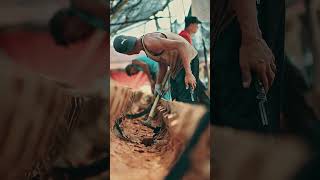 Unique... Making A Long Boat From Ancient Trees Using Traditional Tools