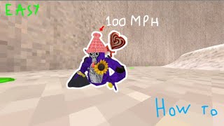 HOW to go REALLY FAST in the HOVERBOARD map
