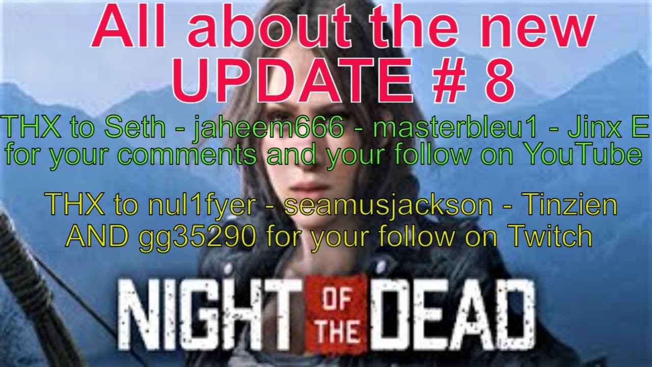 Night of the dead ( TUTORIALS ) E. 22. YouTube