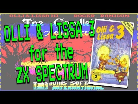 Olli & Lissa 3 for the ZX Spectrum from Cartoon Time (1989)