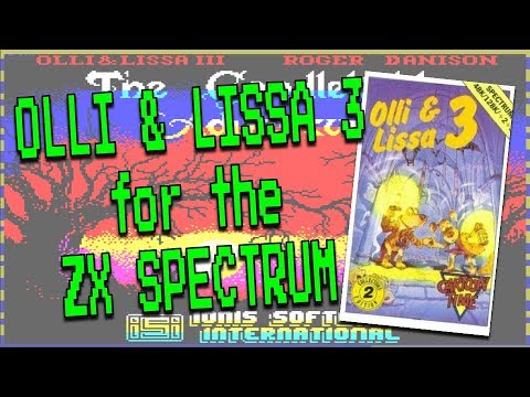 Olli u0026 Lissa 3 for the ZX Spectrum from Cartoon Time (1989)