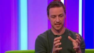 James McAvoy - BBC One Show - 16th May 2016 - Talks about Elitism within Acting \& Art