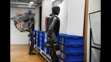 Two MenteeBots in a Warehouse Task (Unedited version)