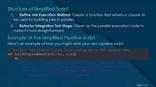 Simplifying Your Jenkins Pipeline for Parallel Job Execution