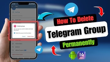 How To Delete Telegram Group Permanently