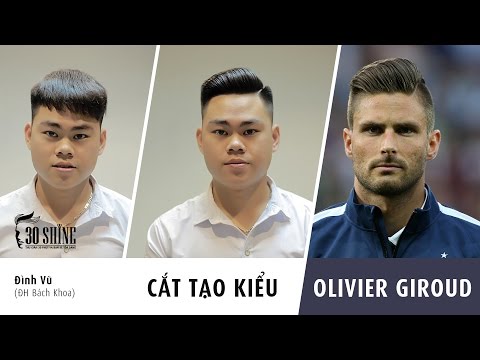 Video Cắt tạo kiểu Side Swept | Phong cách Oliver Giroud |... - youtube