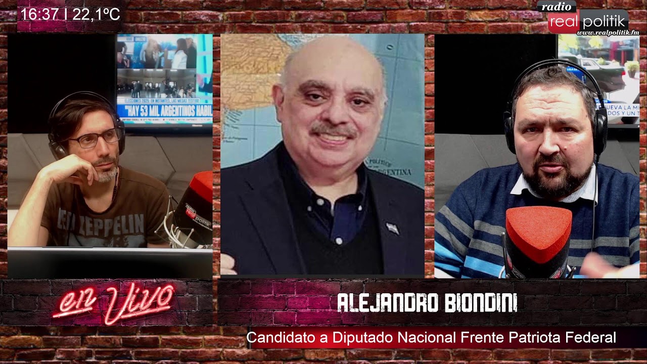 Alejandro Biondini: “Estamos viviendo un coloniaje explícito como nunca en la historia argentina”