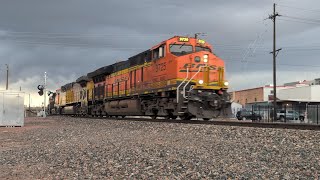 Best of Manifests, Stacks, Q, and a grain train with 4 different railroads!!!!!