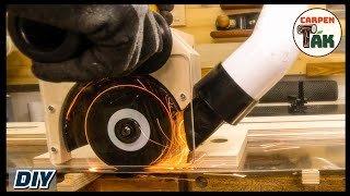 ⚡[DIY] Angle grinder guide rail safety dust collection cover addition / track saw / woodworking by CarpenTAK_DIY Woodworking 7,648 views 11 months ago 6 minutes, 50 seconds