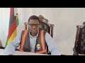 WATCH: Mr Phanankosi Mpofu, the District Elections Officer at the Tsholotsho RDC Command Centre