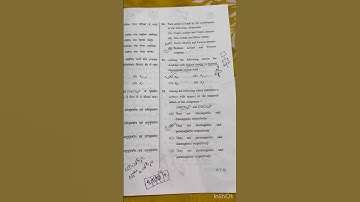 Mp set 2023#Answer key#chemicalscience#mp set2023#chemistry