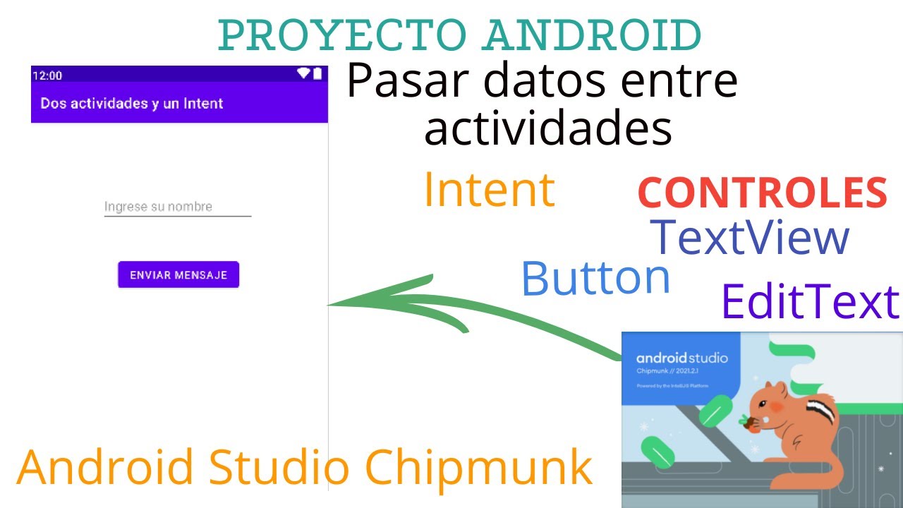 Intent en Android - Lanzar una segunda actividad y pasar datos entre ...