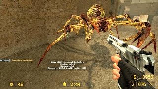 Counter Strike Source Spider Zombie Boss Fight on Dust 1