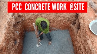 PCC Foundation Concrete PCC Concrete | Basement PCC Concrete | Foundation Concrete Footing Concrete
