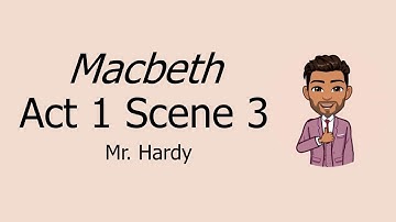 Macbeth Act 1 Scene 3 YouTube