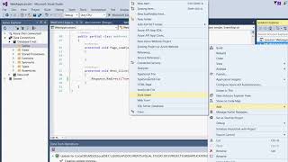Connection with Database in ASP.NET using Visual Studio 2015