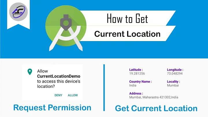 How to Get Current Location in Android Studio | CurrentLocation | Android Coding
