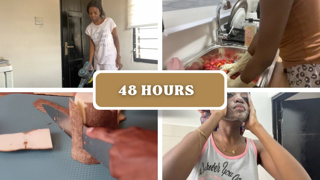 FIRST 48 HOURS IN MY NEW APARTMENT || Edem Fiawosime