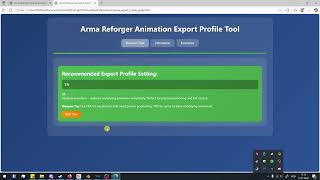 Information How to make Arma reforger custom export profiles Update