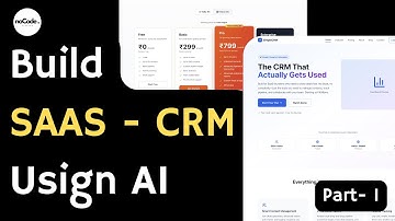 Building a SaaS: CRM From Scratch Using AI (Part 1)