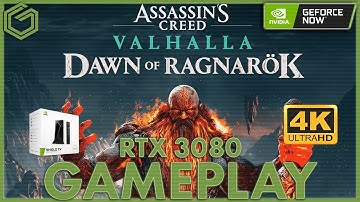 Assassins Creed Valhalla Ragnarok - GeForce NOW - RTX 3080 Shield TV Pro 4K 60 FPS Gameplay & Stream
