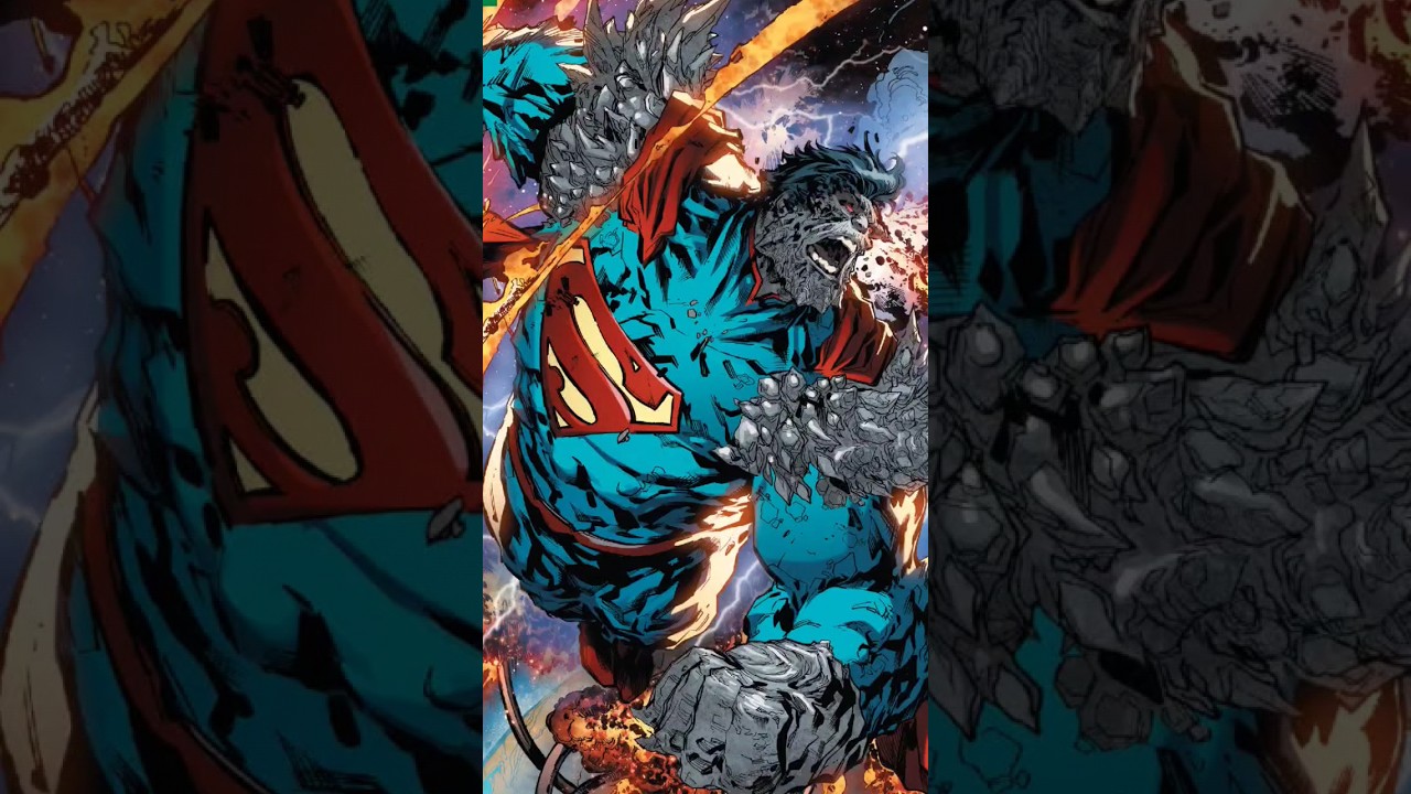 Superman Transformed Into The Ultimate Version Of Doomsday • SUPERDOOM 