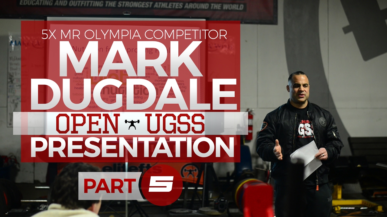 Mark Dugdale Open UGSS Presentation | Part 5 - elitefts.com biceps e triceps