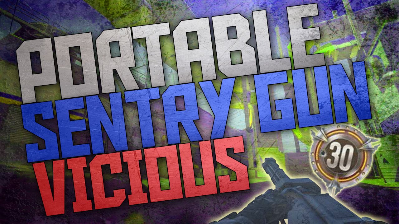 CoD AW: Unique Portable Sentry Gun Vicious Medal! Kontrol Freek Giveaway @ 1K?