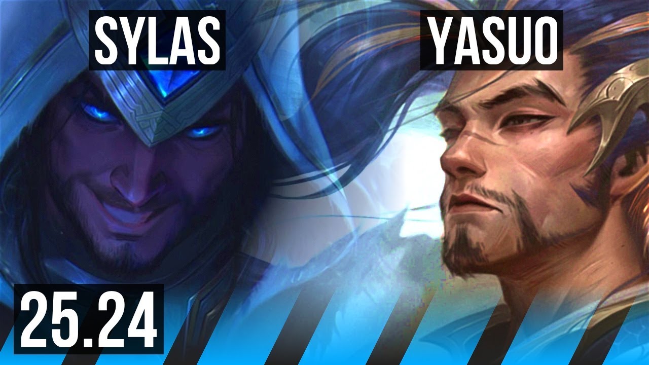 SYLAS vs YASUO (MID) | EUW Master | 25.24