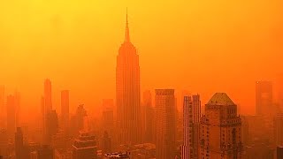 Dangerous smoke conditions in NYC due to wildfire smoke