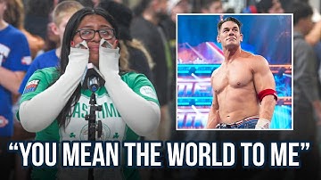 Fans say goodbye to John Cena | The farewell messages