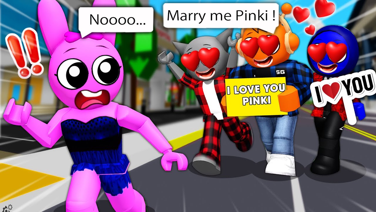 Pinki Runs From Love: When Too Many Admirers Chase Her Heart! | Spunki & Friends