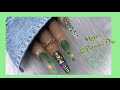 ☘️ St Patrick’s Day Nail Design|| Watch me work|| Acrylic nails|| 2021