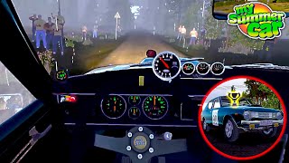 Sobrevivemos ao RALLY com NITRO e CHUVA! - My Summer Car #89