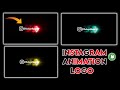 How to make Instagram Reveal Text Neon 🔥 Smoke Logo || PixelLab and KineMaster