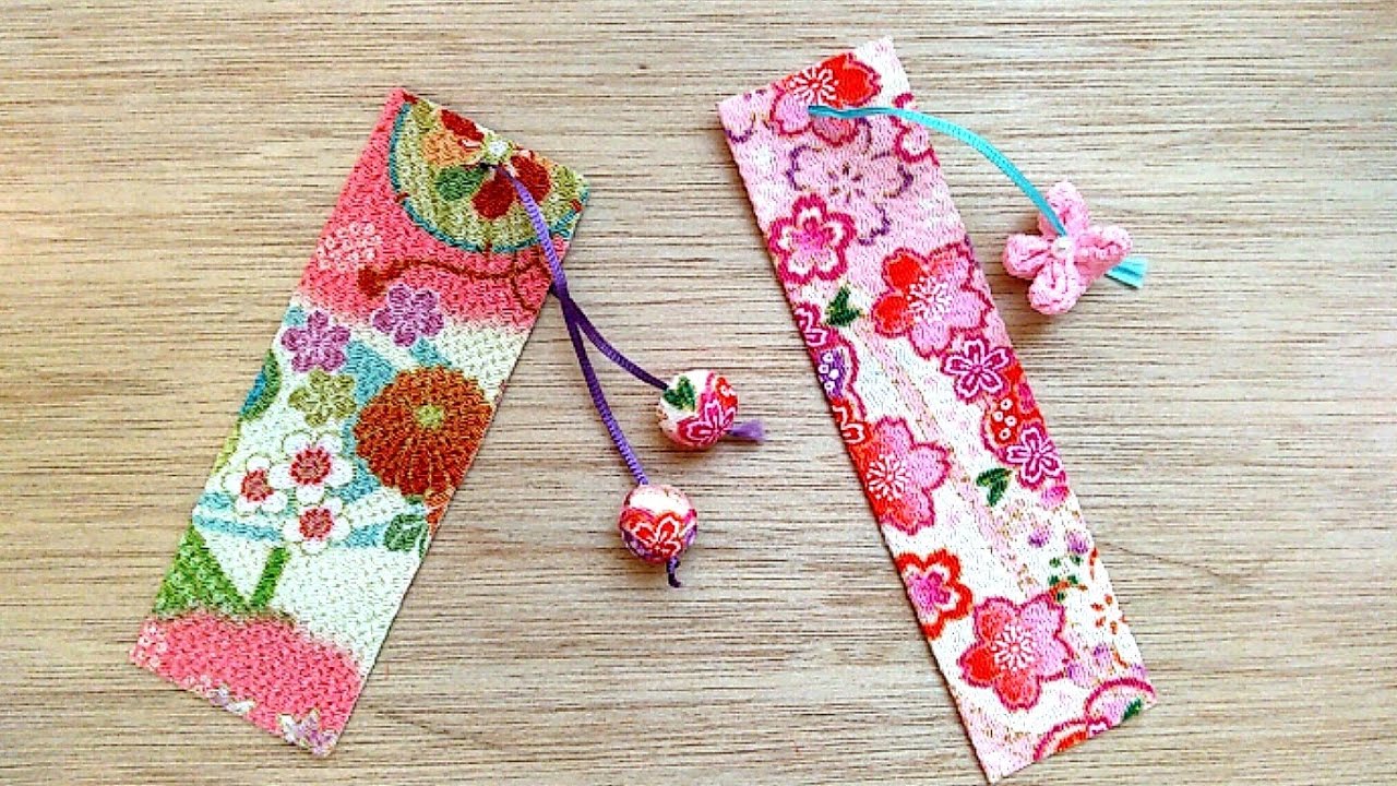 簡単 しおりの作り方 和風 Handmade Bookmarks Diy Youtube