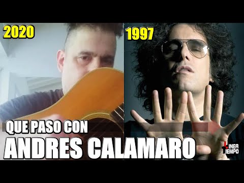 Andres Calamaro, una leyenda Argentina en Linea de Tiempo