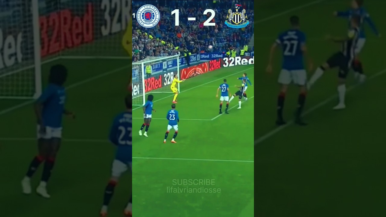 PRE SEASON HIGHLIGHTS RANGERS 1-2 NEWCASTLE UNITED 2023/2024 