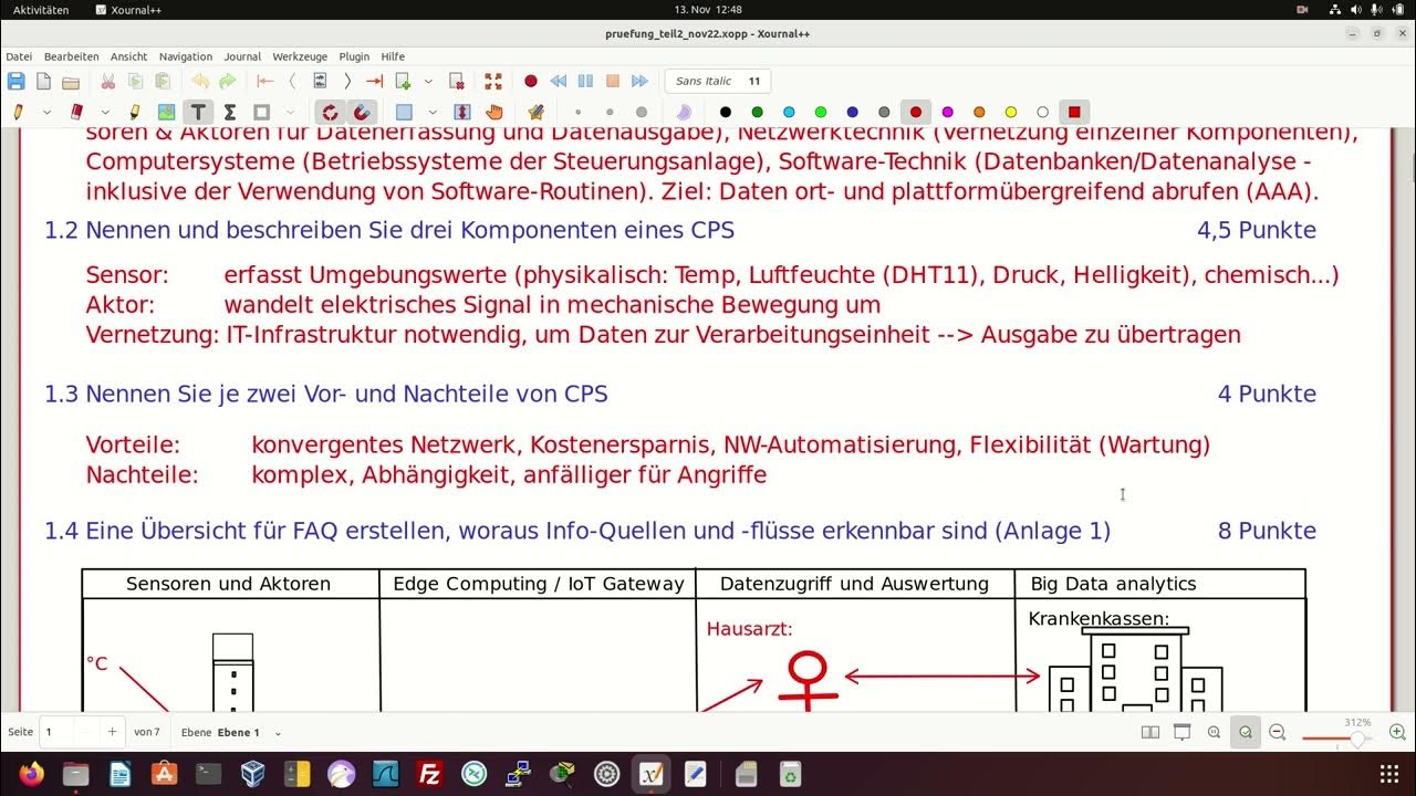 IT-Abschlussprüfung Teil 2 (BaWü Nov 2022) 1/11 - FISI - Aufgabe 1.1-1. ...