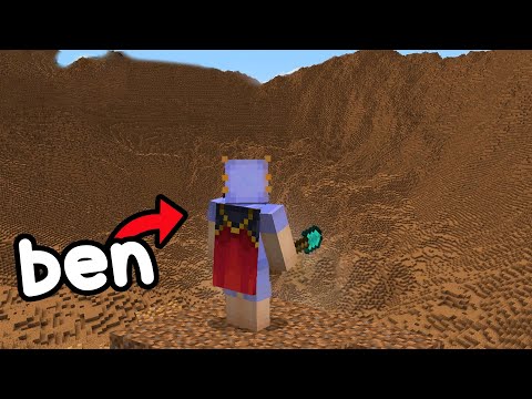 Neden 24 Saatte Minecraft'ta 1.000.000 Toprak Kazdım?